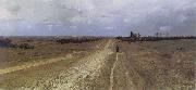 Isaac Levitan The Vladimirka Road oil on canvas